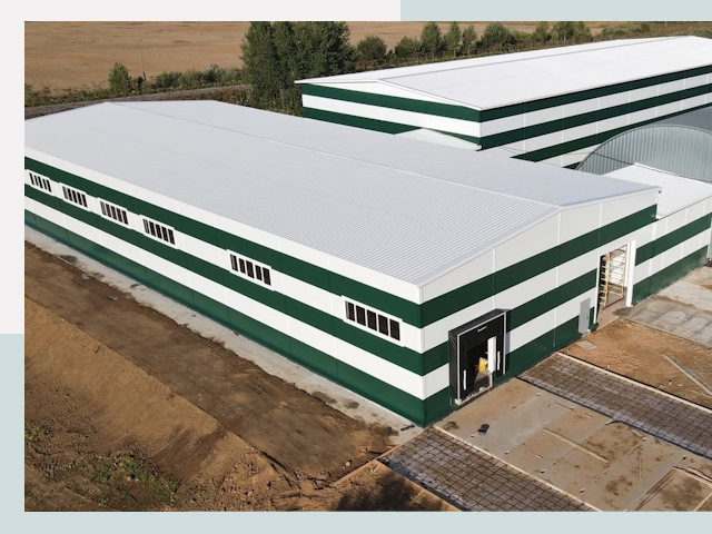 Строительство овощехранилищ в Каменке