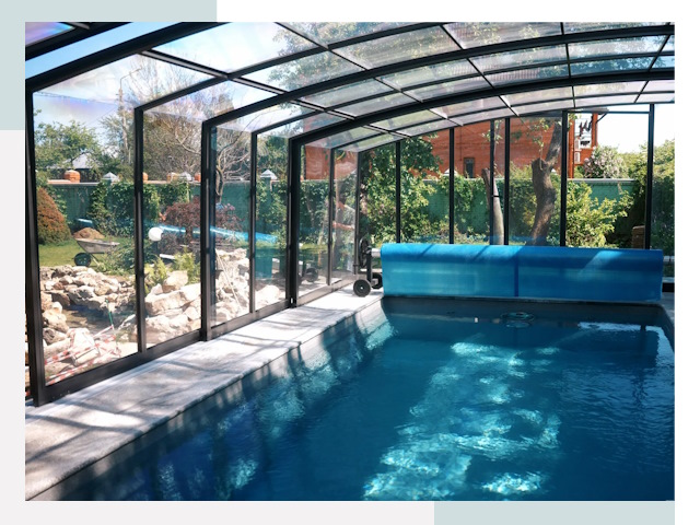 Строительство крытых бассейнов от СтальСтрой-Кам - цена от 607 руб.