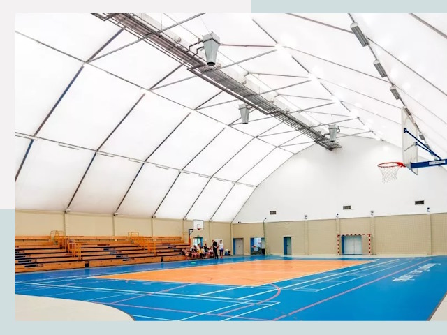 Строительство спортивных залов в Каменке