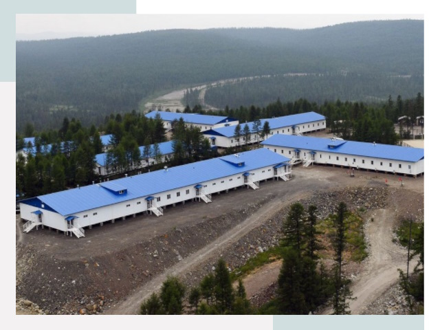 Вахтовые поселки в Каменке