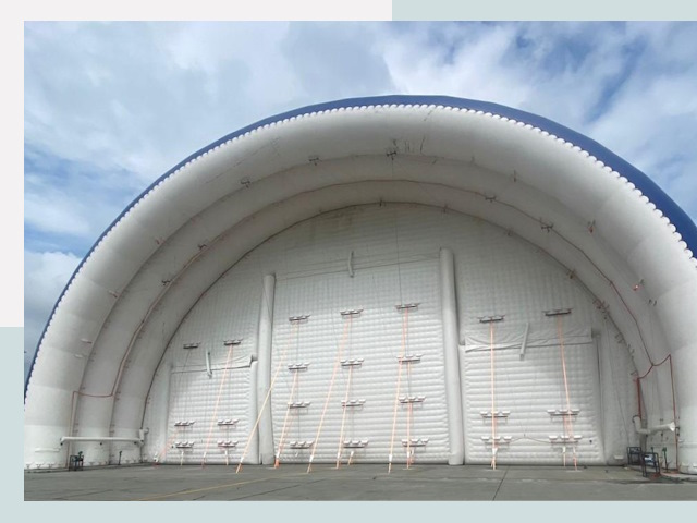 Пневмокаркасные ангары от СтальСтрой-Кам по цене от 607 руб.