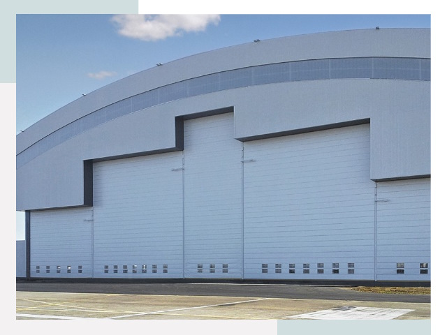 Раздвижные ангары в Каменке