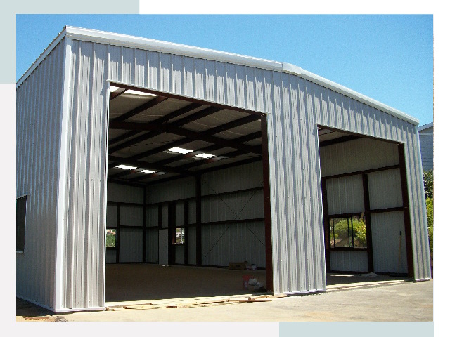 Легковозводимые ангары в Каменке