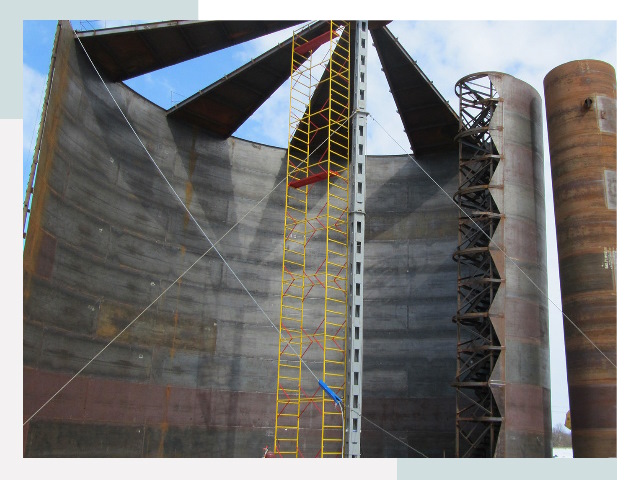 Строительство резервуаров в Каменке