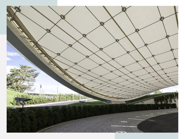 Мембранные конструкции в Каменке