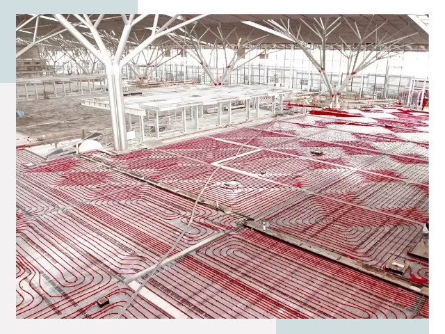 Отопление ангаров в Каменке