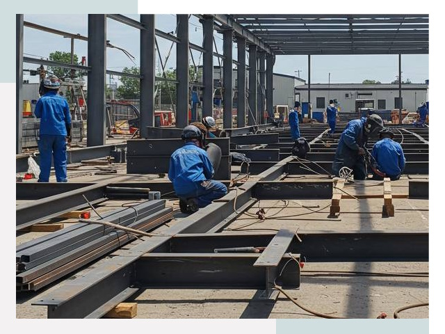 Монтаж металлоконструкций в Каменке от 607 руб.